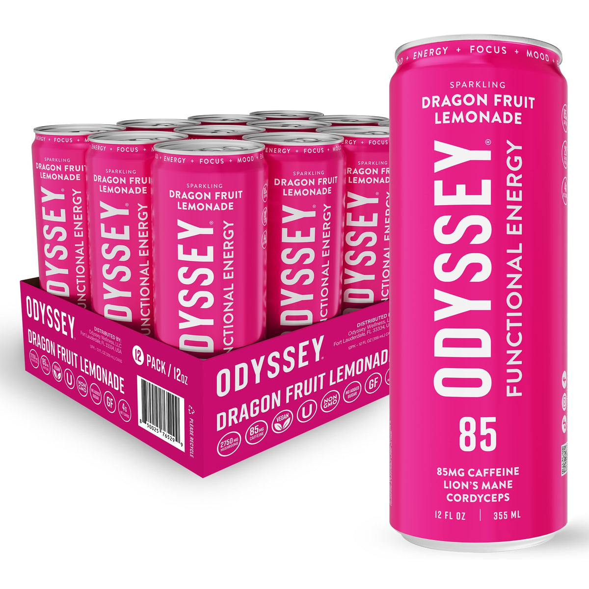ODYSSEY ELIXIR can showing balanced energy for focus during work