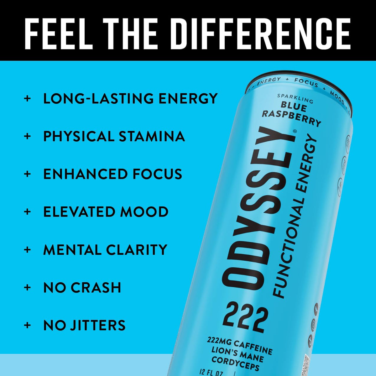 Odyssey Elixir plant-based ingredients emphasize vegan, non-GMO, kosher quality in every sip.