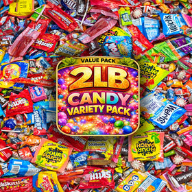 Office Roast 2lb candy mix bulk displayed for colorful office snacking.