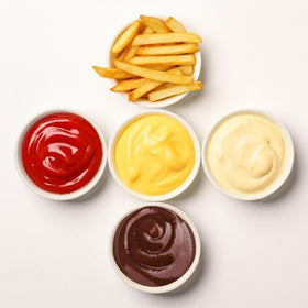 Office Roast ketchup single-serve pouches for fast dipping and burgers