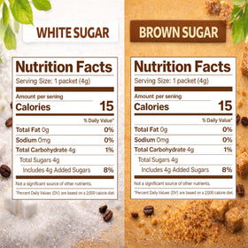 Office Roast brown sugar sticks for guest flavor options in drinks