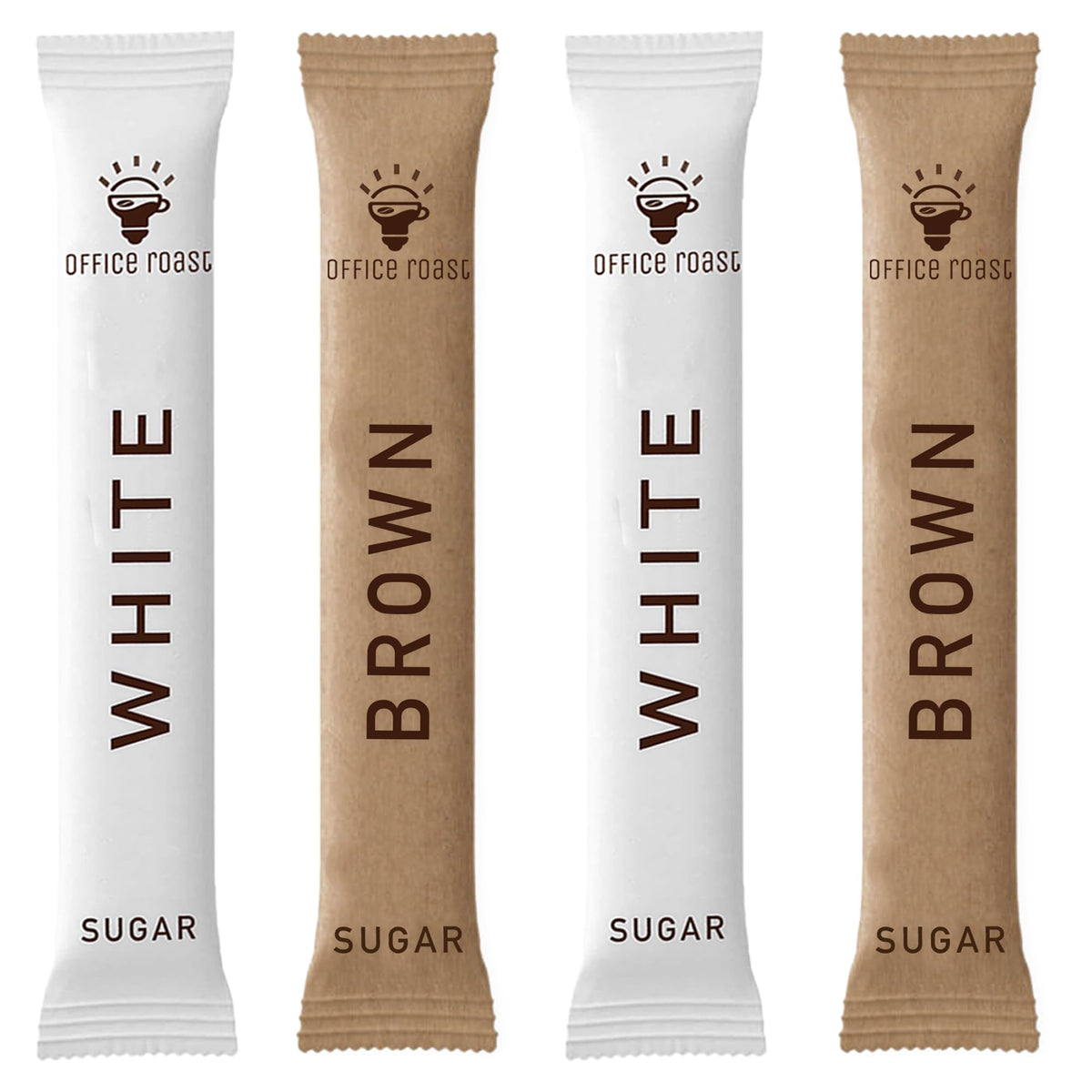 Office Roast white sugar sticks for self-serve coffee stations