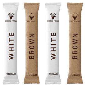 Office Roast white sugar sticks for self-serve coffee stations