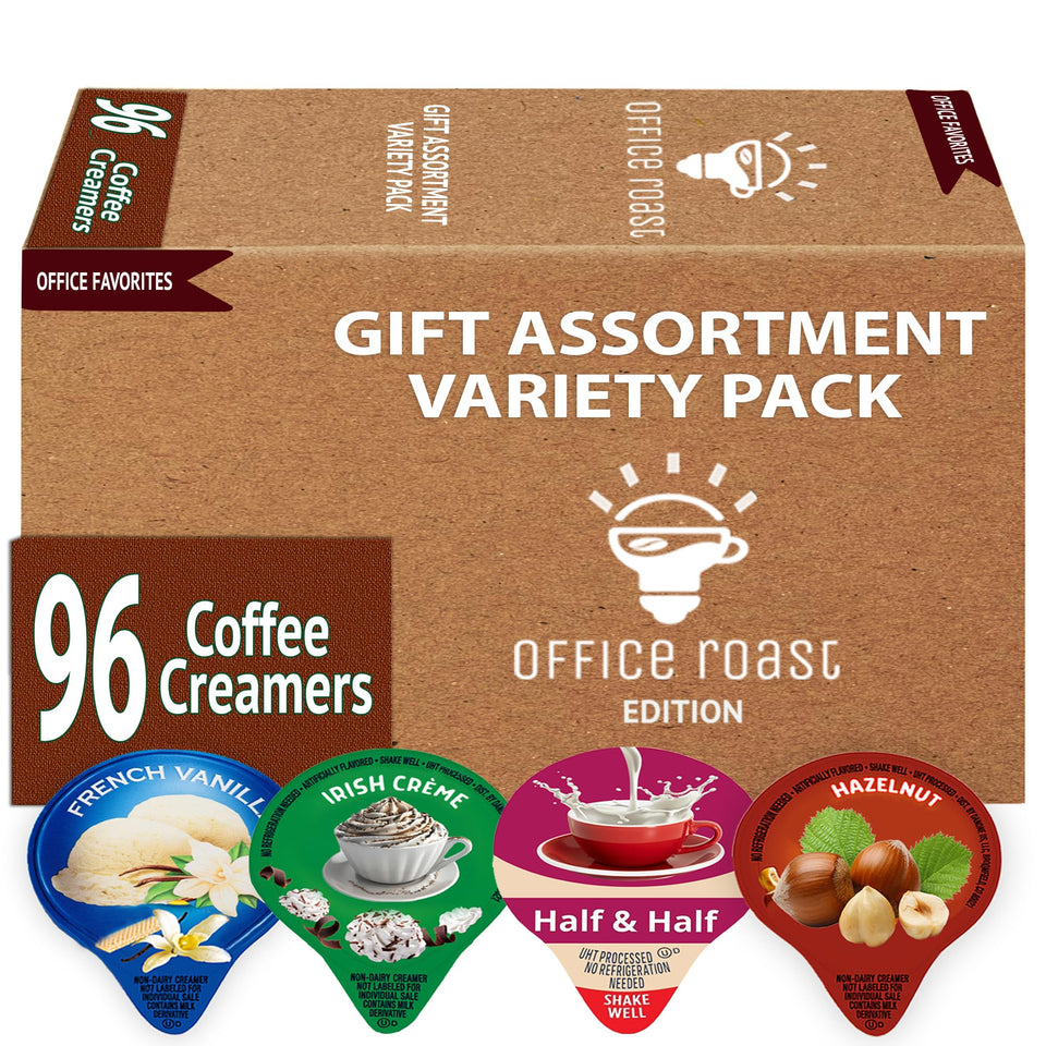 Office Roast French Vanilla creamer single for easy, on the go coffee flavor