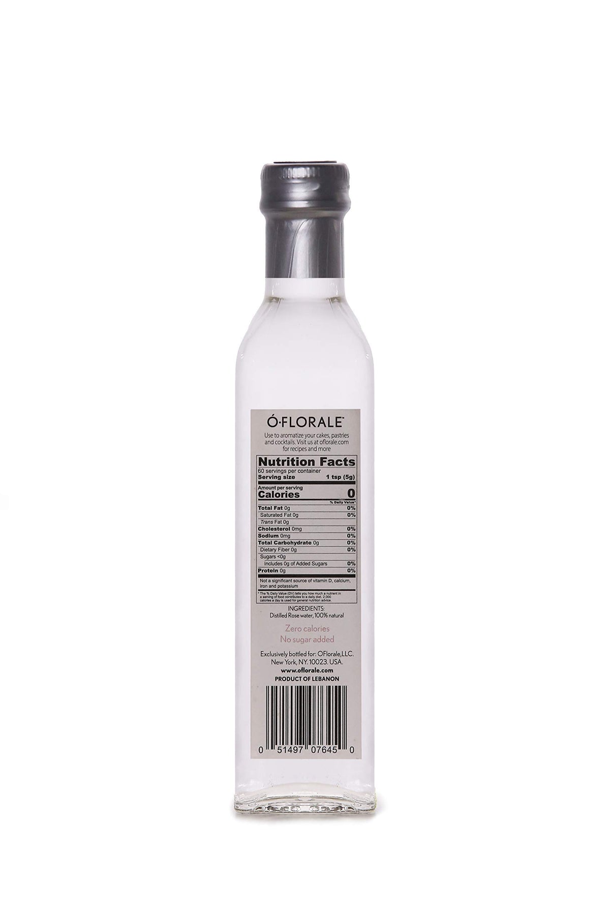 OFLORALE rose water adds fragrance to pastries and desserts