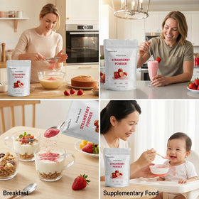 OGACRLA Strawberry Powder for gluten-free baking and desserts