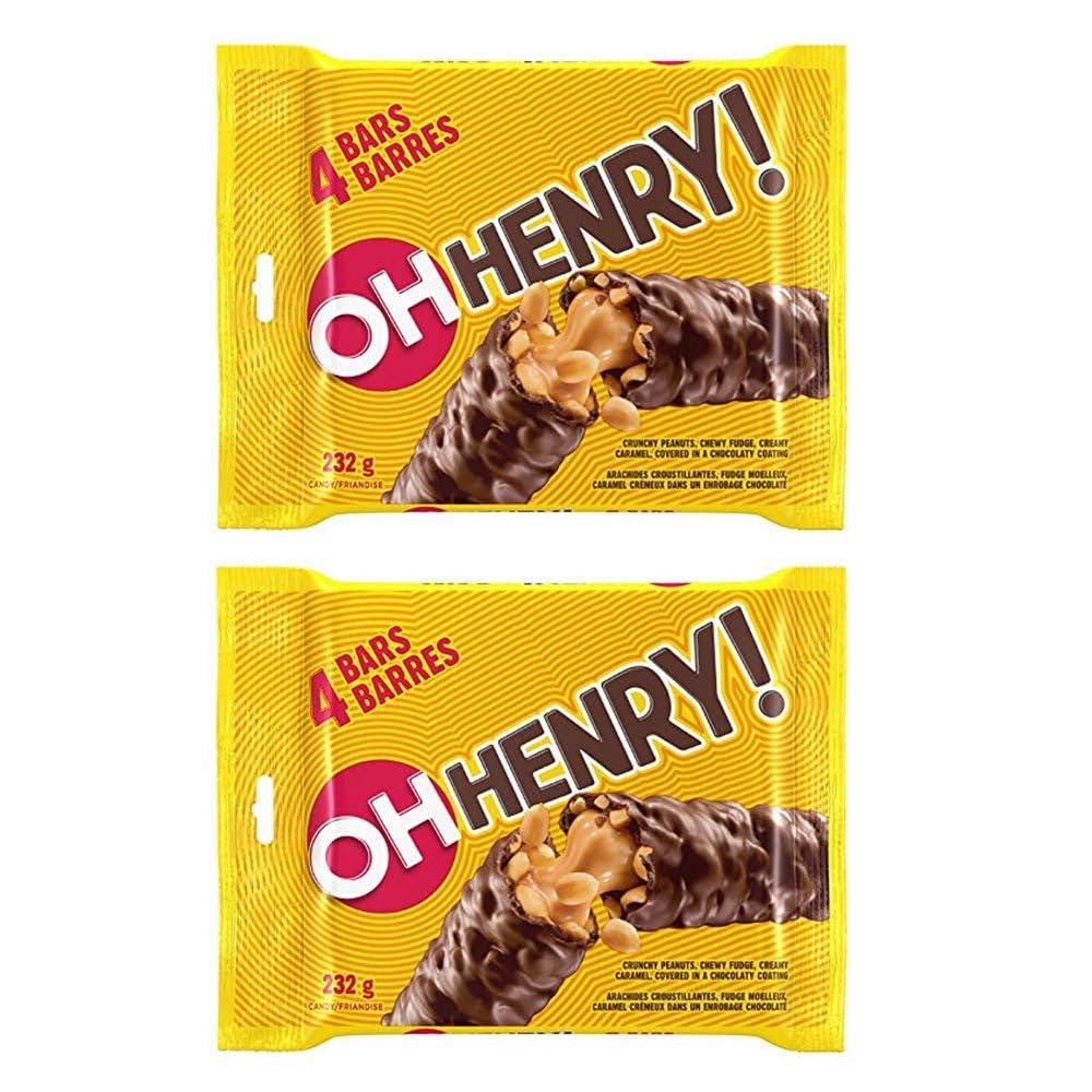 Oh Henry! four-bar pack for on-the-go snacking