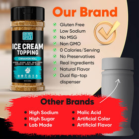Oh My Spice buttery cinnamon roll seasoning with real ingredients
