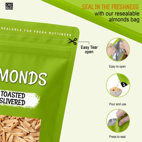 Oh! Nuts bulk almonds for cooking and toppings ready for recipes