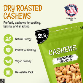 Oh! Nuts cashews with recipe idea for salads or toppings