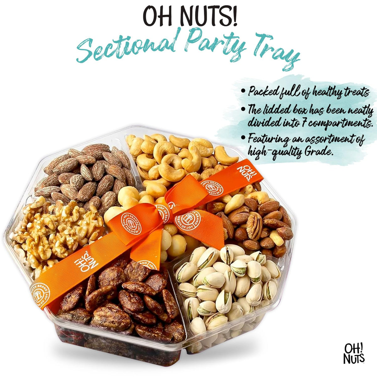 Oh Nuts dried fruits and chocolates variety for holiday treats
