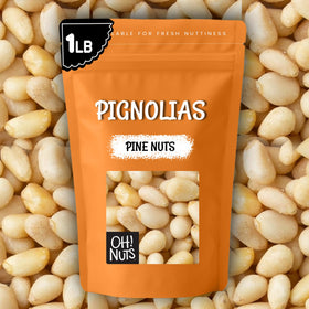 Oh! Nuts kosher pine nuts premium quality for diverse recipes.