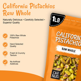 Oh! Nuts kosher-certified pistachios suitable for diverse dietary preferences.