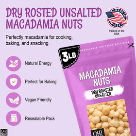Oh! Nuts Macadamia Nuts trail mix ready