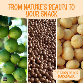 Oh! Nuts macadamias in a granola mix for crunch and flavor.