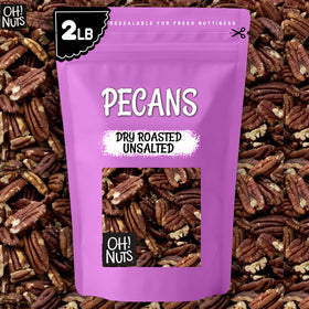 Oh! Nuts baking-ingredient pecans add texture to pies and dishes.