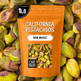 Oh! Nuts pistachios inspire quick snack ideas and cooking experiments.