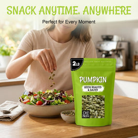Oh! Nuts Kosher-certified pepitas ensure high-quality ingredients for mindful snacking.