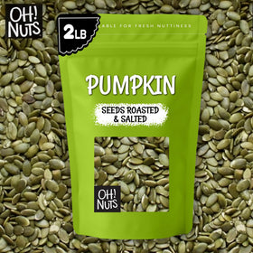 Oh! Nuts roasted salted pepitas add a rich crunch to bowls, salads, and baking.