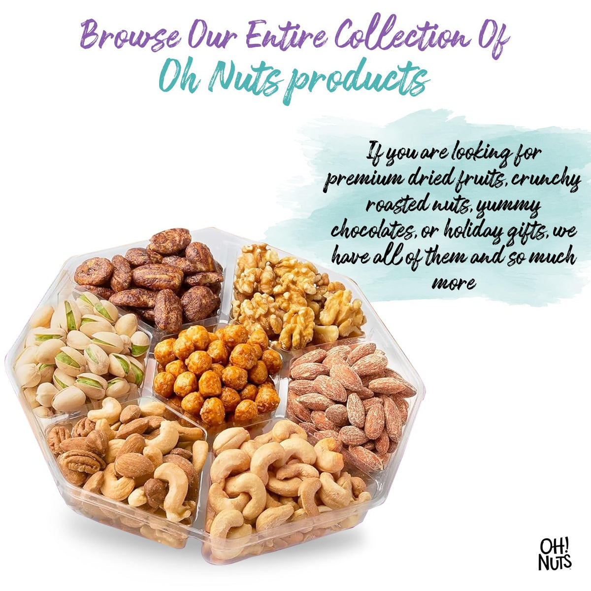 Oh! Nuts roasted almonds close-up, fresh aroma and crisp texture.