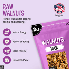 Oh! Nuts walnuts for salads and baking, with rich aroma.