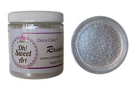 Oh! Sweet Art Rainbow Disco Dust jar adds dew-like shimmer to fondant decorations.