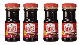 OHMARKET CJ Bulgogi sauce bottle for grilling with fruity sweetness and tenderizing notes.