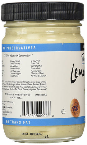 Ojai Cook Lemonaise Light pack of two jars for convenient storage.
