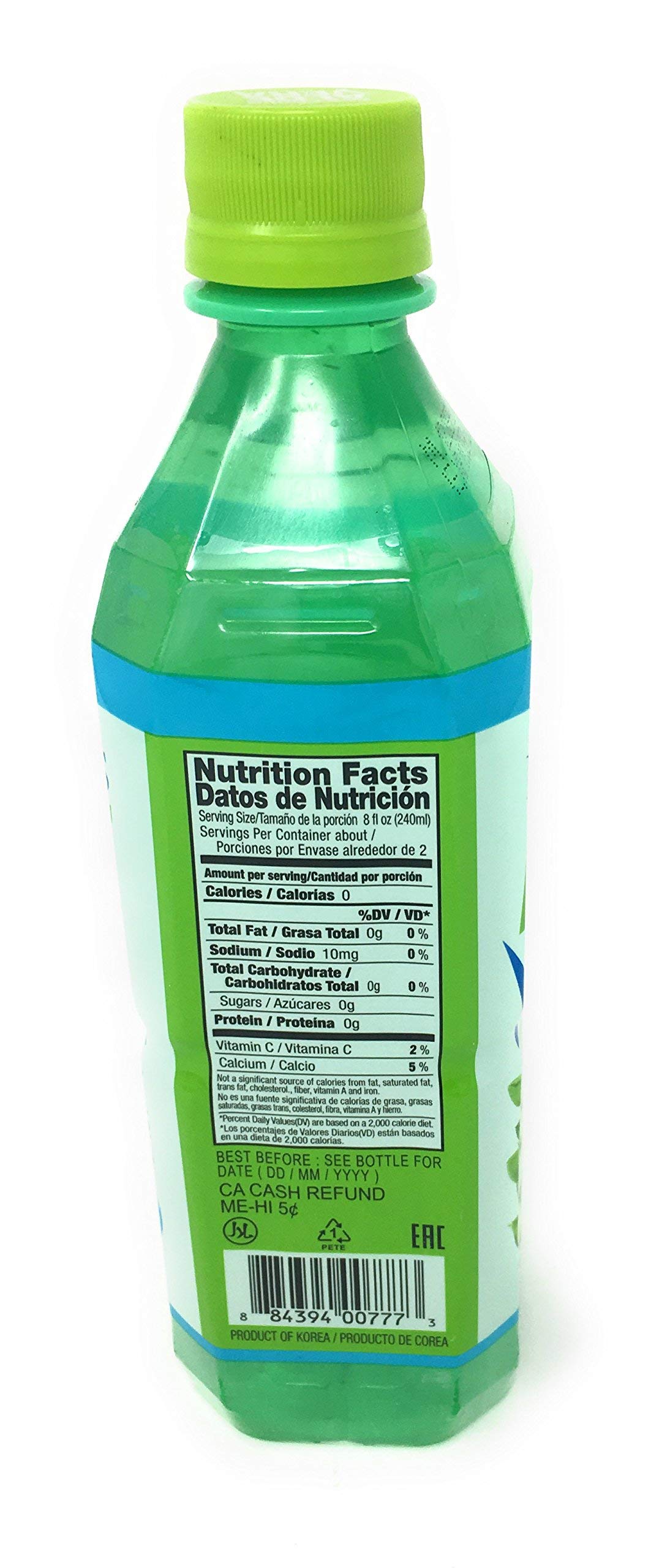 OKF Aloe Vera Sugar Free smoothie-ready pour, perfect for healthy shake recipes