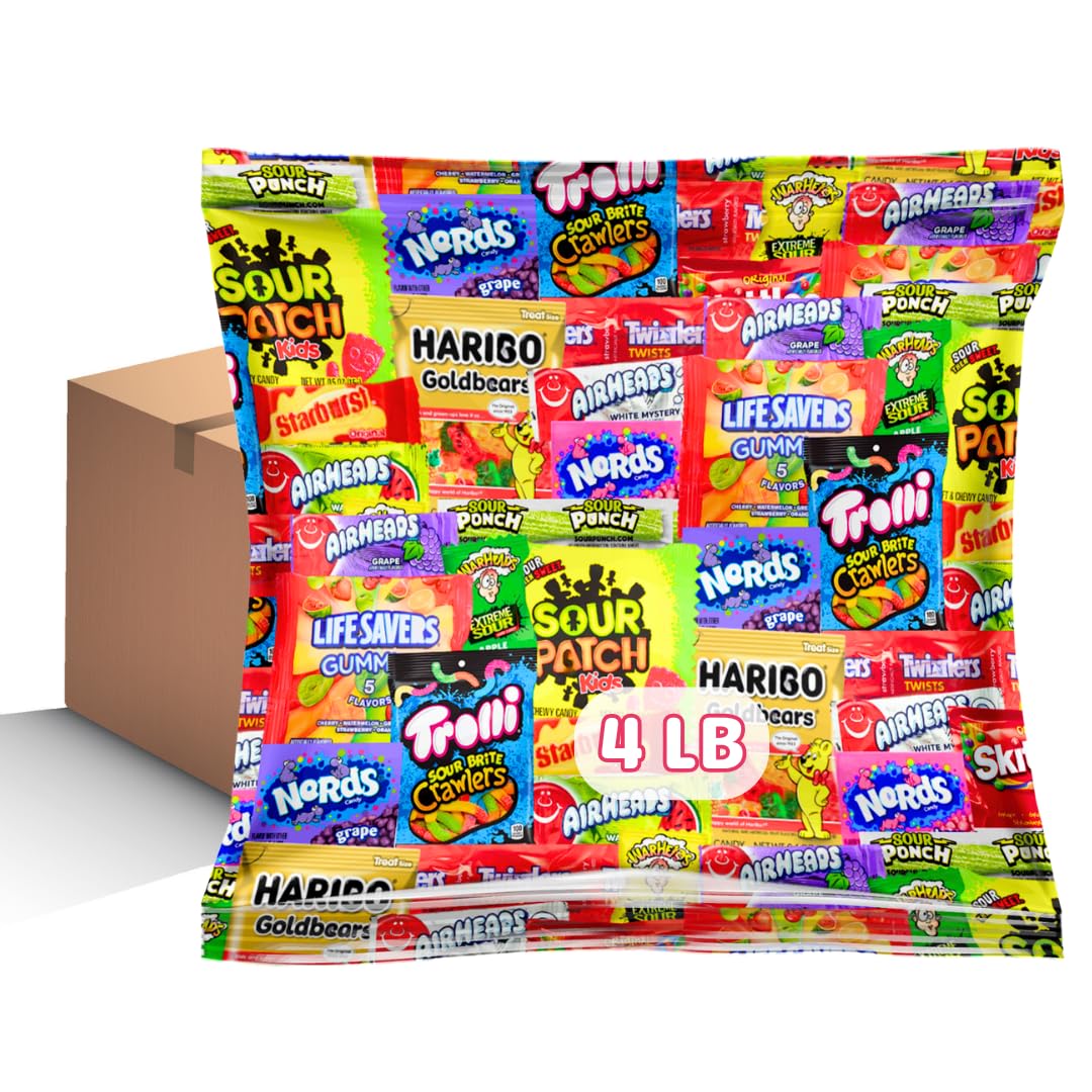 Okida assorted candy variety pack with colorful wrappers, perfect for party buffets and sharing.