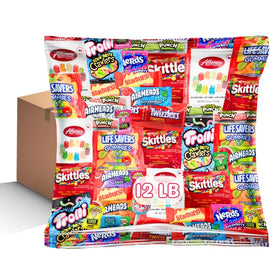 Okida Assorted Candy Variety Pack packaging showcases easy sharing and freshness.