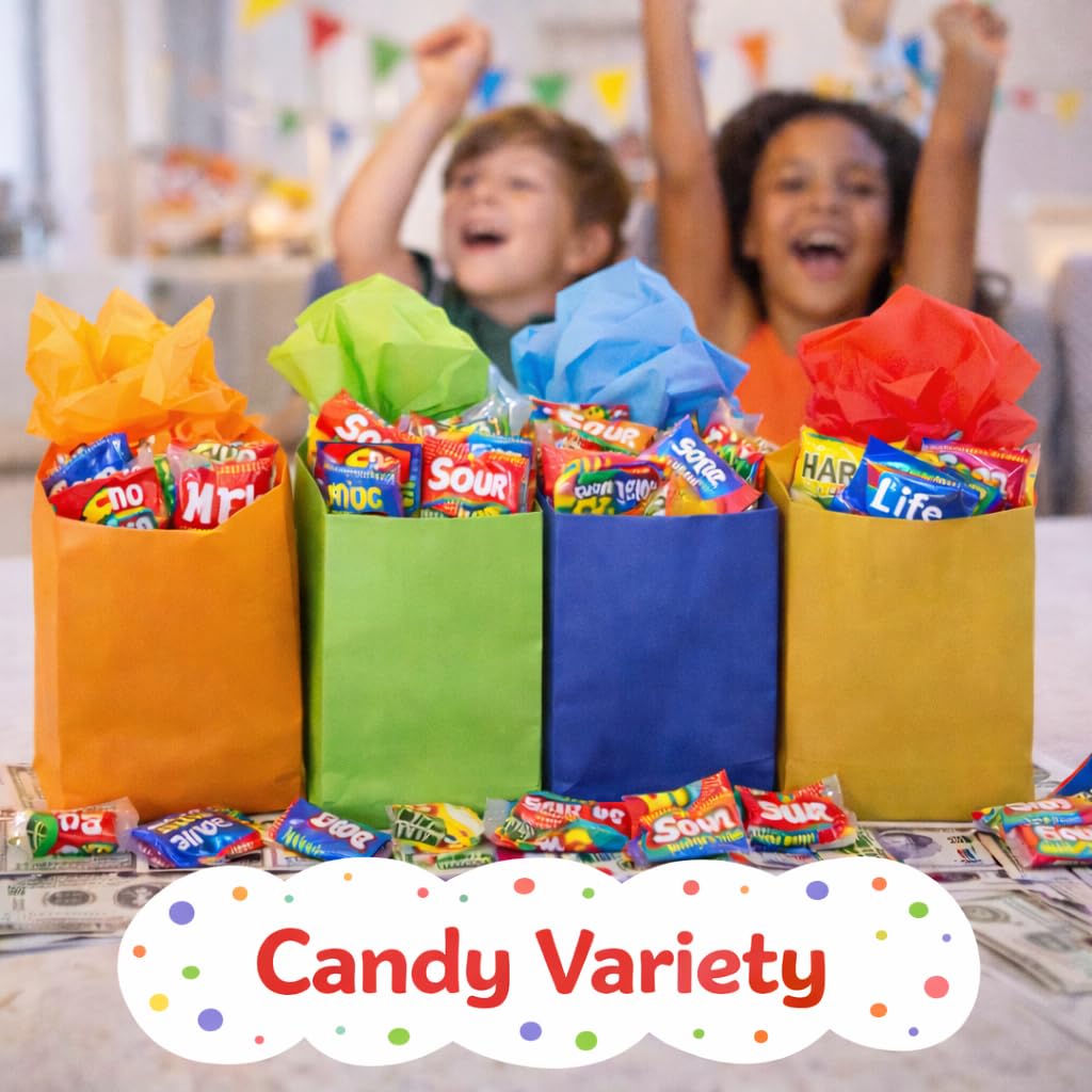 Okida Assorted Candy Variety Pack individually wrapped sweets for grab-and-go enjoyment.