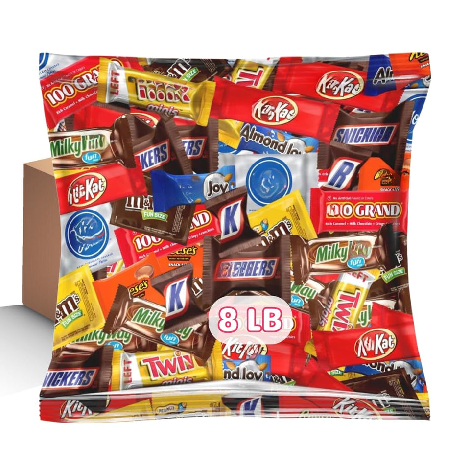 Okida assorted chocolate variety pack with individually wrapped chocolates, ideal for party snacks and gifting