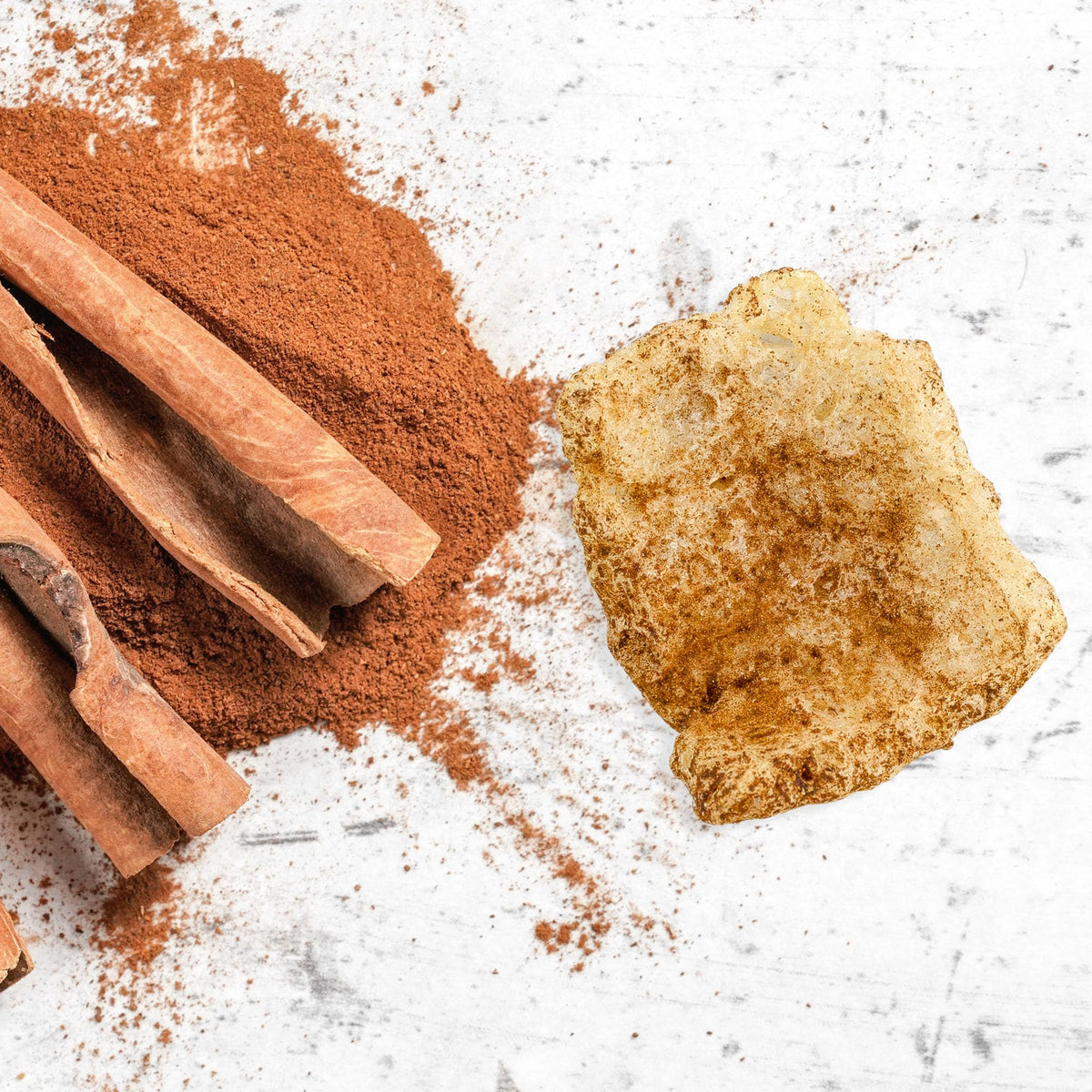 Ol' Uncle Porkers Cinnamon Churro rinds pair with dips for a savory-sweet treat