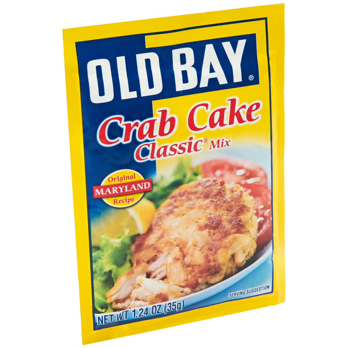 Old Bay Crab Cake Classic Mix dry blend in a bowl ready for mixing