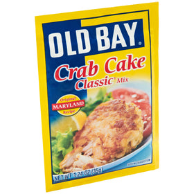 Old Bay Crab Cake Classic Mix dry blend in a bowl ready for mixing