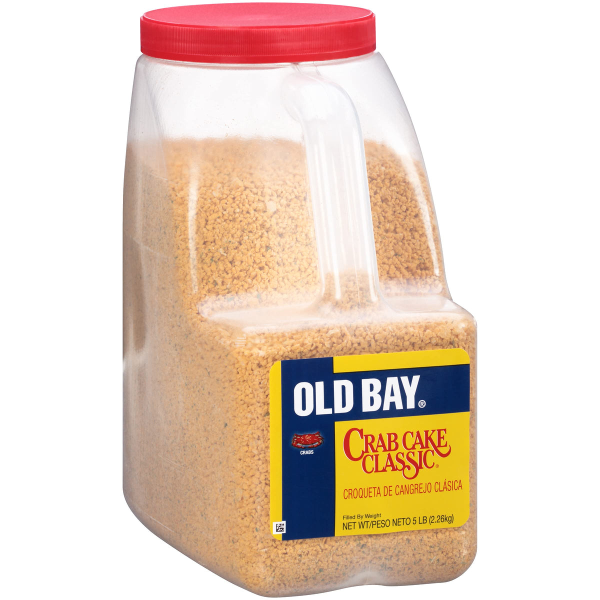 Old Bay Crab Cake Classic Seasoning Jar highlighting iconic flavor for seafood dishes.