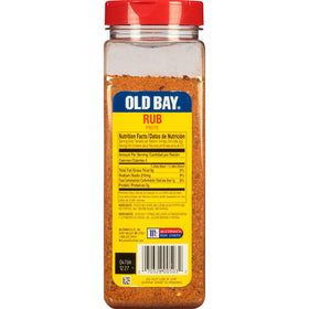 OLD BAY Rub dispensing lid enables easy, mess-free seasoning.