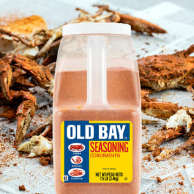 Old Bay seasoning on crab cakes creates flavorful crust and aroma