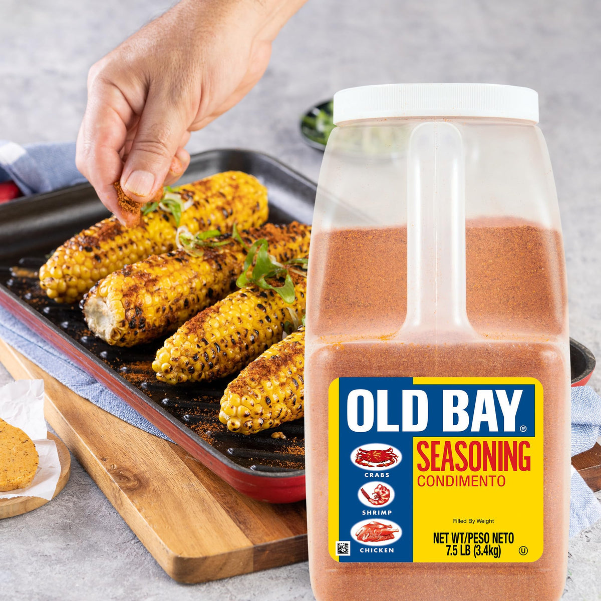 Old Bay on french fries adds a crisp, peppery finish