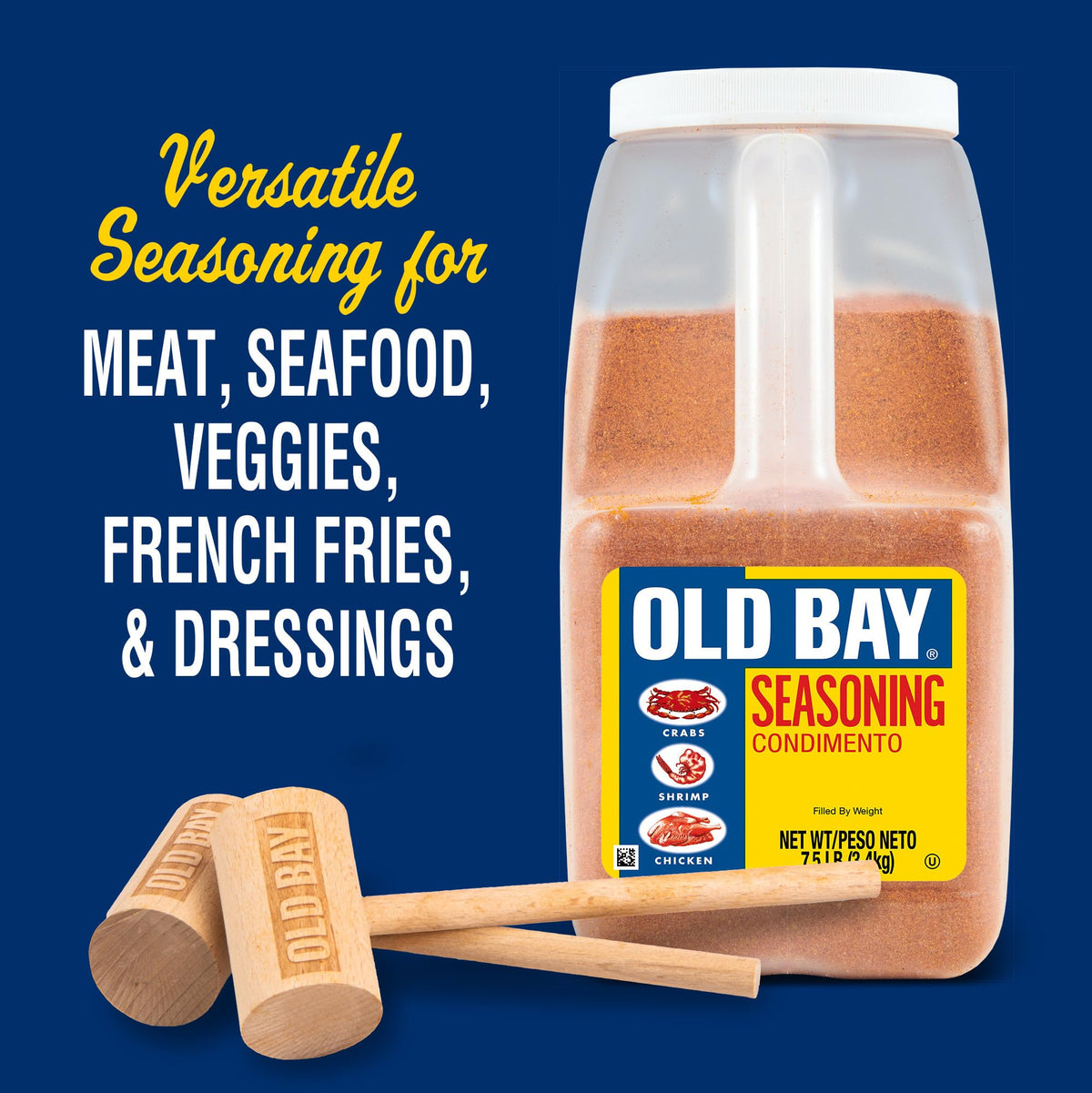 Old Bay on pizza provides zesty, smoky seasoning notes
