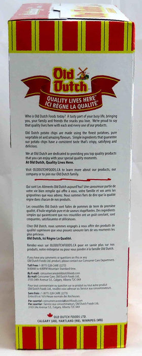 Old Dutch Ketchup Chips serving suggestion; pair with sandwiches or dips.