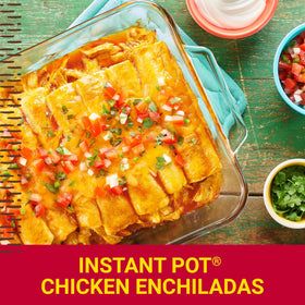 Old El Paso Mild Red Enchilada Sauce adding flavor to a dish.