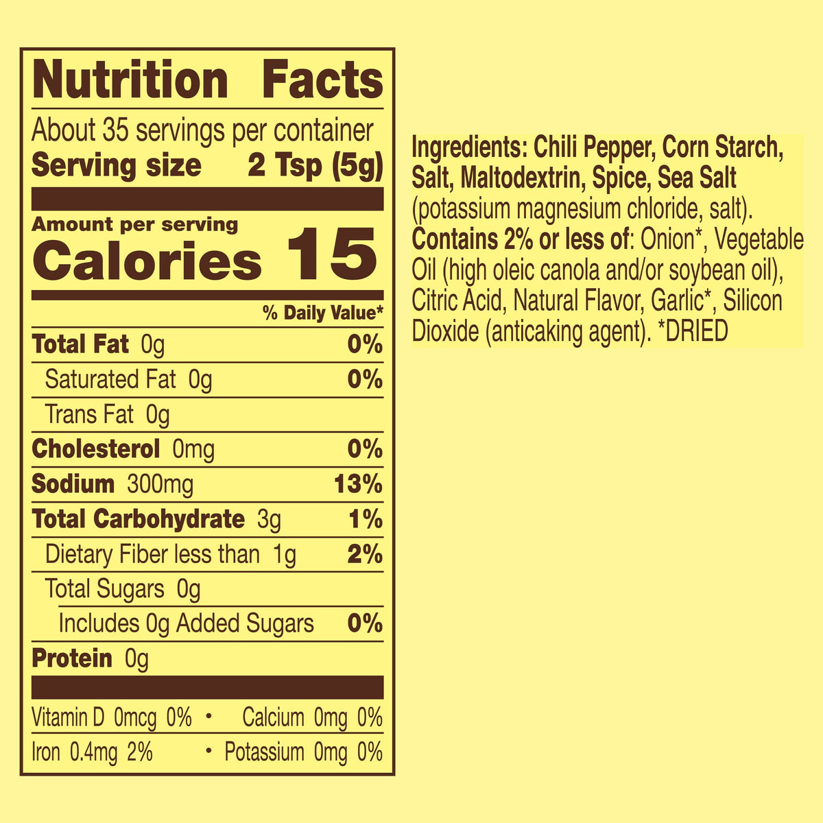 Old El Paso Original 6.25 oz bottle with label visible for stock pantry