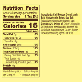 Old El Paso Original 6.25 oz bottle with label visible for stock pantry