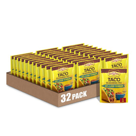Old El Paso taco seasoning packaging offers quick weeknight flavor for tacos