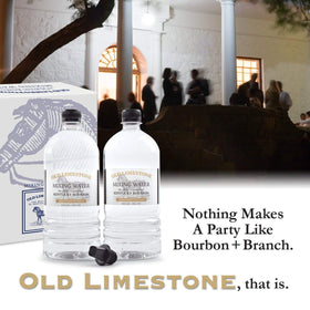 Old Limestone filtered spring water for smoother bourbon experiences.