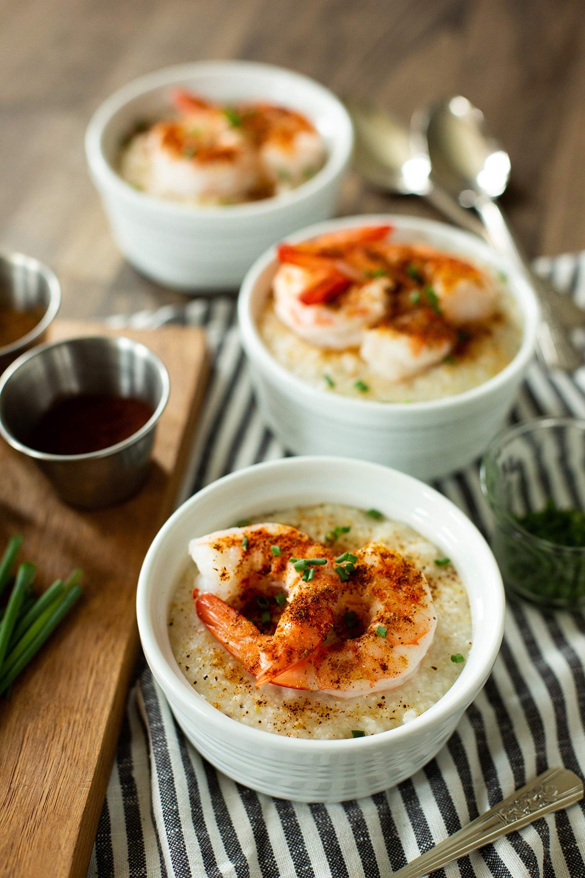 Old School Brand grits ready for versatile meals, from shrimp to breakfast.