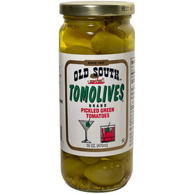 Old South Tomolives pack-shot showing ready-to-garnish slices for cocktails