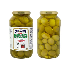 Old South Tomolives on relish board suggesting versatile appetizers